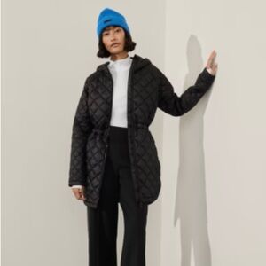 Athleta Whisper Featherless Parka Size Small